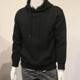 thumbnail image 3 of Sudadera con capucha para hombre, sudadera con capucha de invierno para hombre, negra, cálida, nueva, de los años 90, vintage, oferta de bienvenida, una pieza, tops de color pastel, ofertas de ropa, 3 of 5