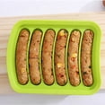 thumbnail image 4 of LNGOOR Silicone Sausage Maker Mold Making Bratwurst Hot Dogs Vegetarian Mould, 4 of 7