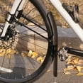thumbnail image 1 of 700C Bike Fender, Bicycle Mudguard, Detachable Rainproof Board, Tool-Free Lift, Adjustable Angle, Streamlined Design, Universal Fit, 1 of 8