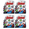 Marvel Avengers Bouncy Balls Superballs 1.2" (4 Pack of 5 Balls) Hulk, Thor, Cap America & Friends Fidget Balls Small Toys for Kids Prize Giveaways | W-B-6805-4