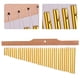 thumbnail image 3 of Campanas de barra Carillones de 36 barras Barra de madera de aleación de aluminio dorado Tomshoo Campanas de barra, 3 of 4