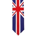 thumbnail image 2 of Union Jack British Skinny Neck Tie Royal, 2 of 2