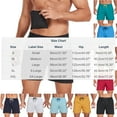 thumbnail image 2 of hlysgo Mens Board Shorts no Liner Drawstring Solid Color Swimming Trunks Quick Dry Beach Short with Pockets Summer Swimwear Travel Bathing Suits Blue S, 2 of 7