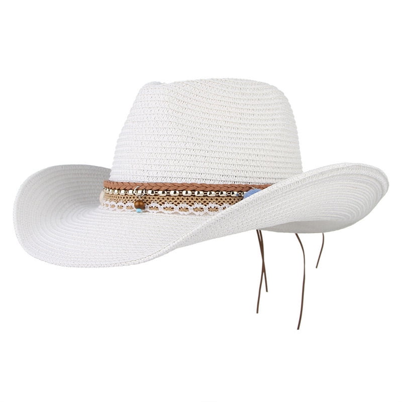 Men \u0026 Women's Woven Straw Cowboy 