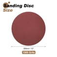 thumbnail image 2 of Uxcell PSA Sanding Discs Aluminum Oxide Sandpapers Self Adhesive 800 Grits 2Pcs, 2 of 7