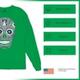 thumbnail image 6 of Philly Thing Sugar Skull Long Sleeve T-shirt Day of the Dead Dia de los Muertos, 6 of 7