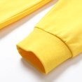 thumbnail image 7 of idosla Girls Oversized Crewneck Sweatshirts Kids Fashion Fleece Drop Shoulder Pullover 5-14 Years (Yellow, 3-4 Years), 7 of 7