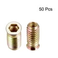 thumbnail image 2 of Tuercas de inserto roscado M8x30mm de acero al carbono galvanizado, paquete de 50, 2 of 3