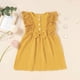 thumbnail image 2 of Vestido Para Niñas, Ropa Para Niñas Pequeñas, Trajes Para Niños Pequeños, Encaje Sin Mangas, Lazo De Algodón, Cómodo, Lindo Vestido Para Niños, Amarillo Odeerbi  LM103-3434, 2 of 9