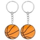 thumbnail image 1 of 2 llaveros con dije de baloncesto para amantes de los deportes, recuerdo de graduación, llavero de aficionado al baloncesto, llavero de baloncesto en miniatura, recuerdos de fiesta deportiva., 1 of 4