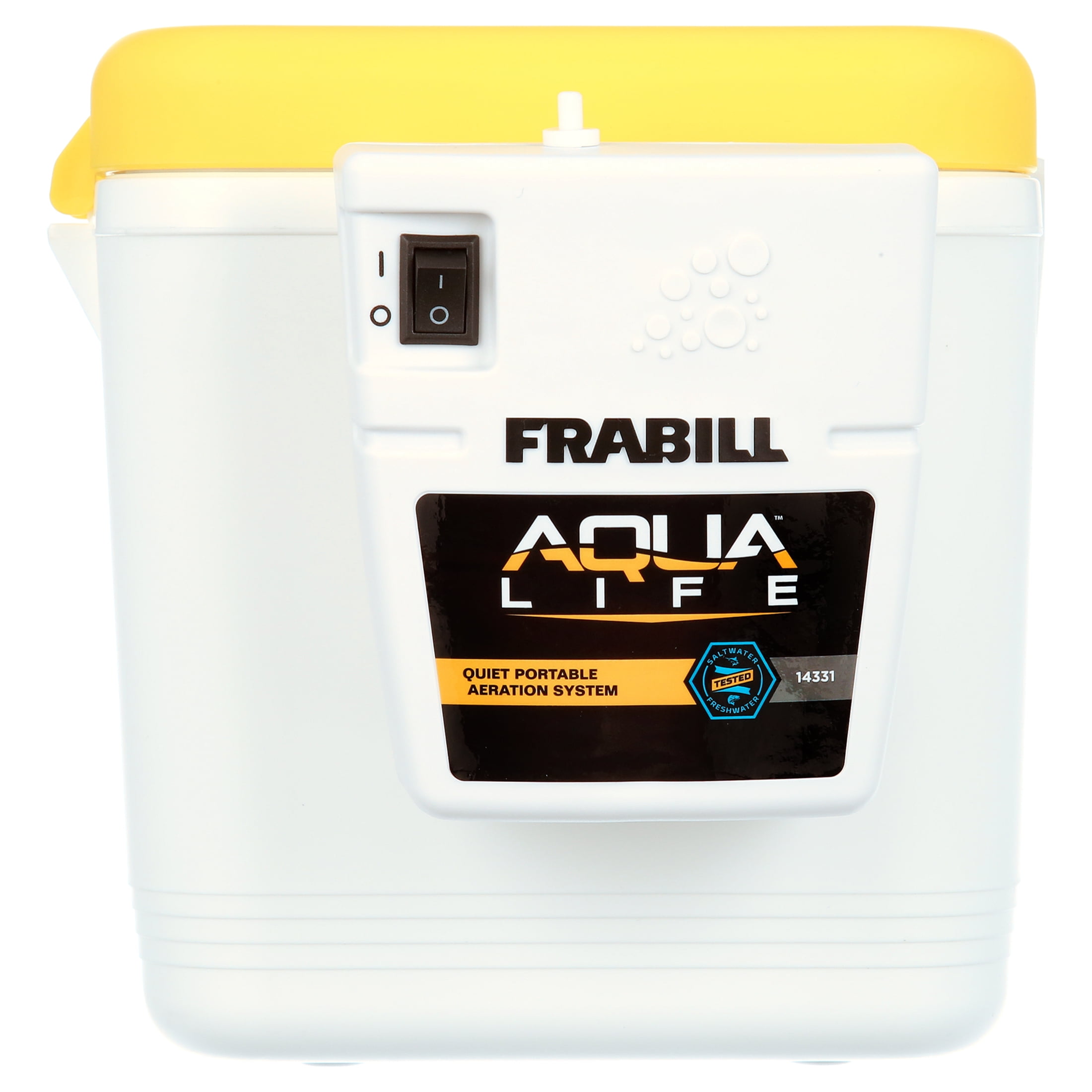 Frabill Aqua-Life Cooler Aeration Kit, 8 qt Capacity, Runs on D Batteries
