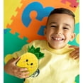 thumbnail image 5 of DolliBu Snug-Mooshies Pineapple Stuffed Toy – Super Squishy Cheerful Plush Fruit for Girls and Boys, Cute Small Pineapple Plush Toy for Stress Relief, Playtime, and Cuddling - 5.25 Inches, 5 of 7