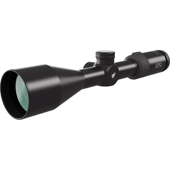 German Precision Optics PASSION 4X Rifle Scope, 3-12x56mm, 30mm Tube, SFP, G4 Reticle, Black Matte
