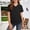 Black, variant on Girls Shirts Side Ruched Short Sleeve V Neck Fitted Tops Casual Summer Soft Tee With Pocket Clothes For Kids Cozy Shirts Tees Tops Girls ,Light Blue,7-8 Years