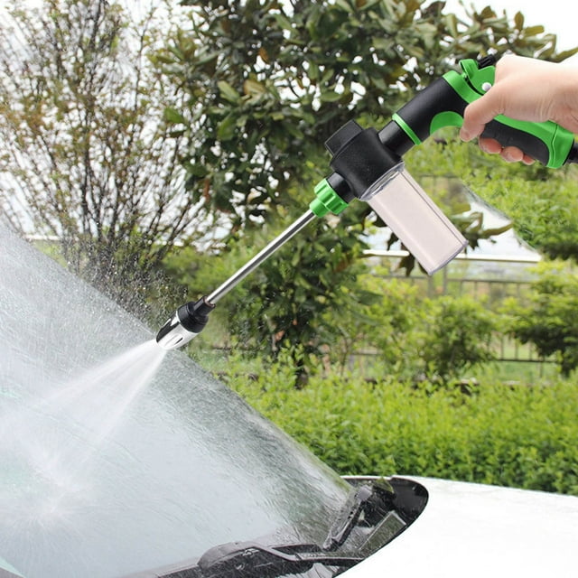 Water Pressure Washer Waterblitz High Pressure Water Water Hose Nozzle With 360° Rotating For Three Spray Modes Various Spray Effects Equipped With Metal Joint Compressor Accessories Air Compressor