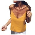 thumbnail image 2 of tarylea Camisole Tops for Women Sleeveless Adjustable Spaghetti Strap Deep V Neck Dressy Tank Tops Casual Summer Cute Tops, 2 of 5