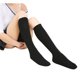 thumbnail image 5 of Qarigey Rayas Medias altas hasta el muslo Sobre la rodilla Antideslizantes Largas Cálidas Juegos deportivos JK Día de San Valentín Negro 2Conjunto, 5 of 6