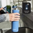 thumbnail image 3 of Contigo Ashland 2.0 Water Bottle with AUTOSPOUT Lid, 24oz., Blue Corn, 3 of 6