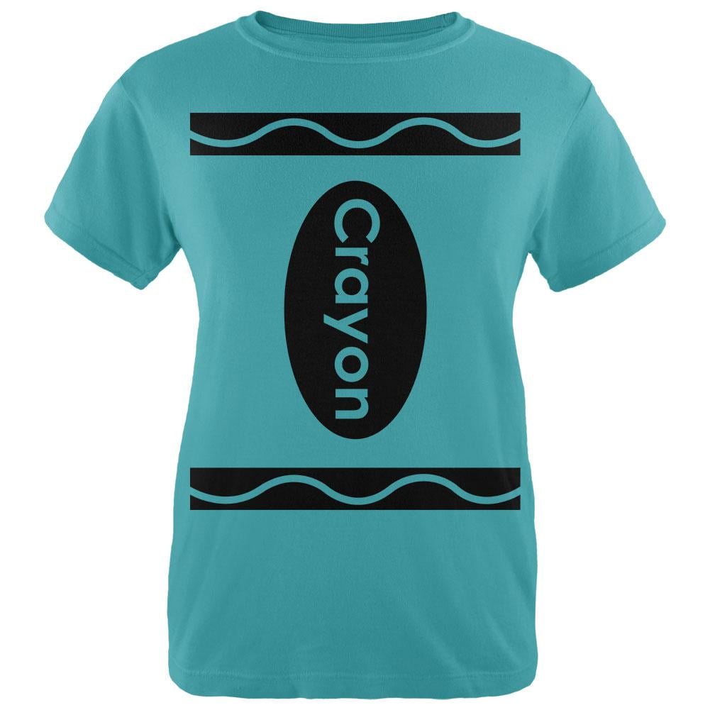 Halloween Crayon Costume Womens T Shirt