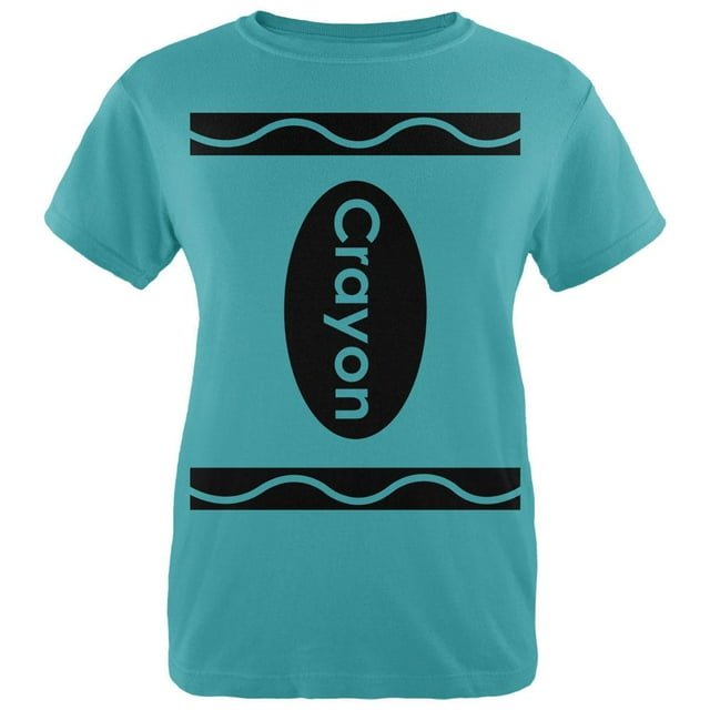 Costume de Craie de Cire Halloween T-Shirt pour Femmes