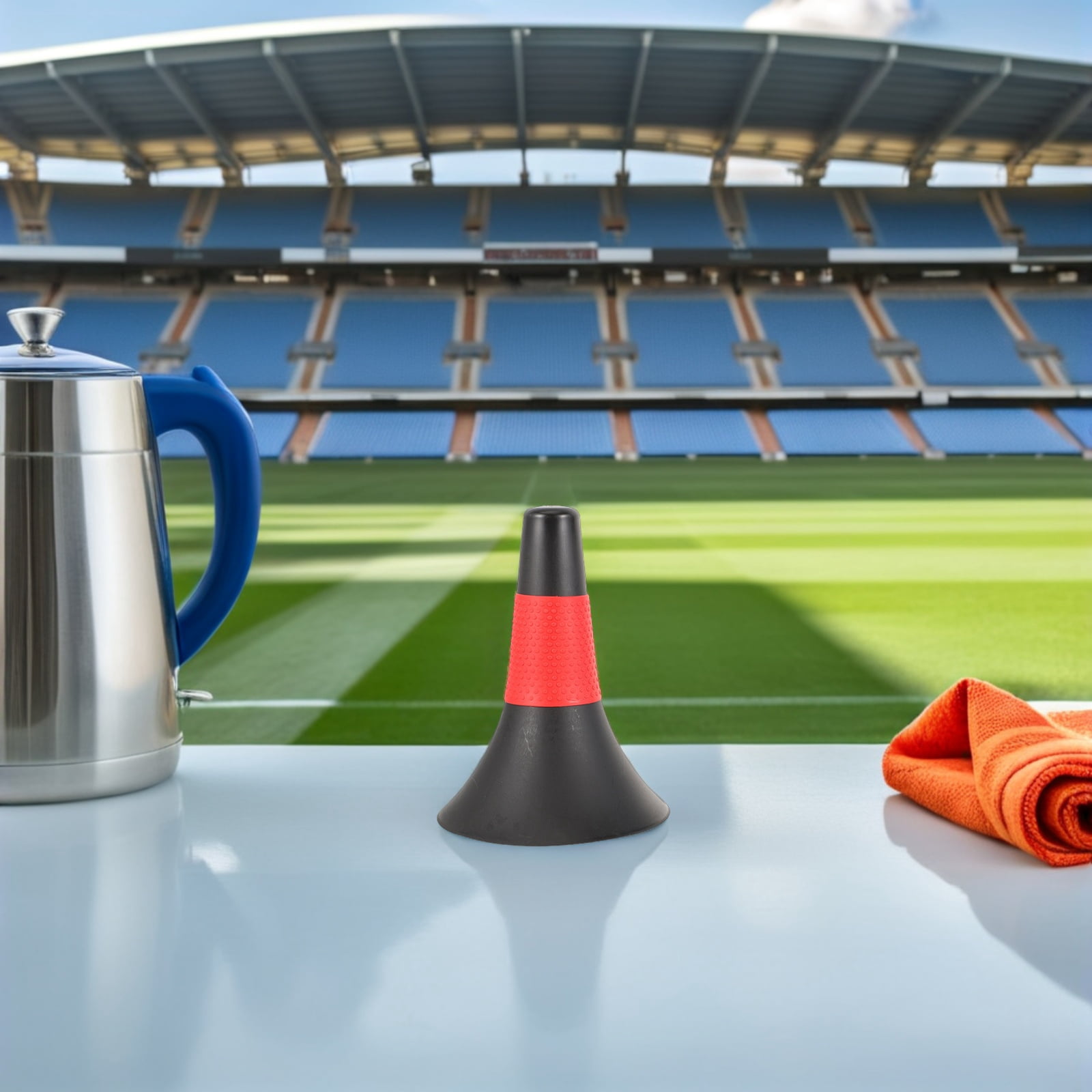 FOMIYES 6Pcs Soccer Speed Cones High Visibility Training Equipment Portable Plastic for Outdoor Drills