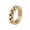 gold, variant on Fashion Punk Style Gear Rotating Ring Titanium Steel Men Wedding Finger Rings-gold-8