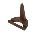 thumbnail image 5 of jicheng Plate Holder Rustic Plate Display Holder for Home Decoration Kitchen Display Black Walnut Color, 5 of 9