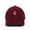 Burgundy, variant on Leo Zodiac Sign Baseball Cap Embroidered Cotton Adjustable Dad Hat Charcoal