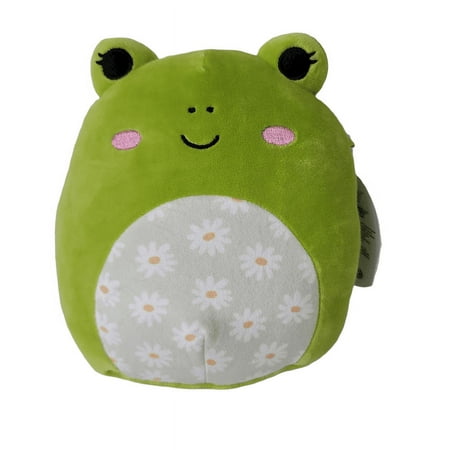 Squishmallows Official Kellytoys 7.5 Inch Wendy the Floral Belly Frog Ultimate Soft Stuffed Plush Toy