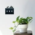 thumbnail image 2 of Village Wrought Iron Moose & Trees - Triple Switch Cover, 2 of 2