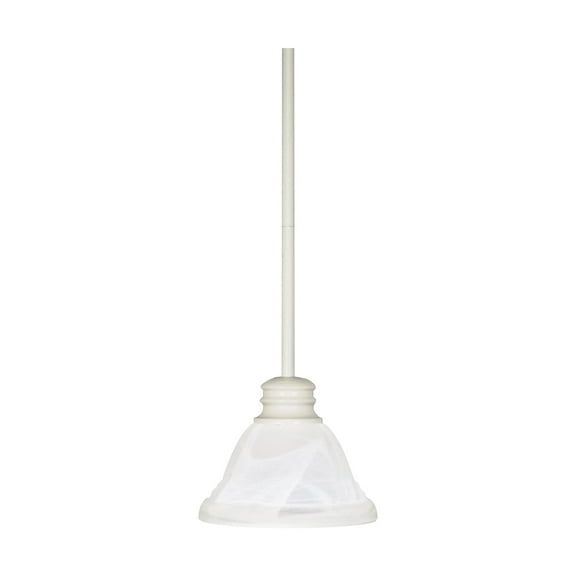 Nuvo 60-368 - Empire - 1 Light - 7" - Mini Pendant - w/ Hang Straight Canopy
