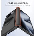 thumbnail image 4 of Suritch for Google Pixel 10 Pro Fold Phone Case with 360° Rotatable Hand Strap Grip Holder, Invisible Kickstand and Screen Protector, Rugged Shockproof Protective Cover, Black, 4 of 9