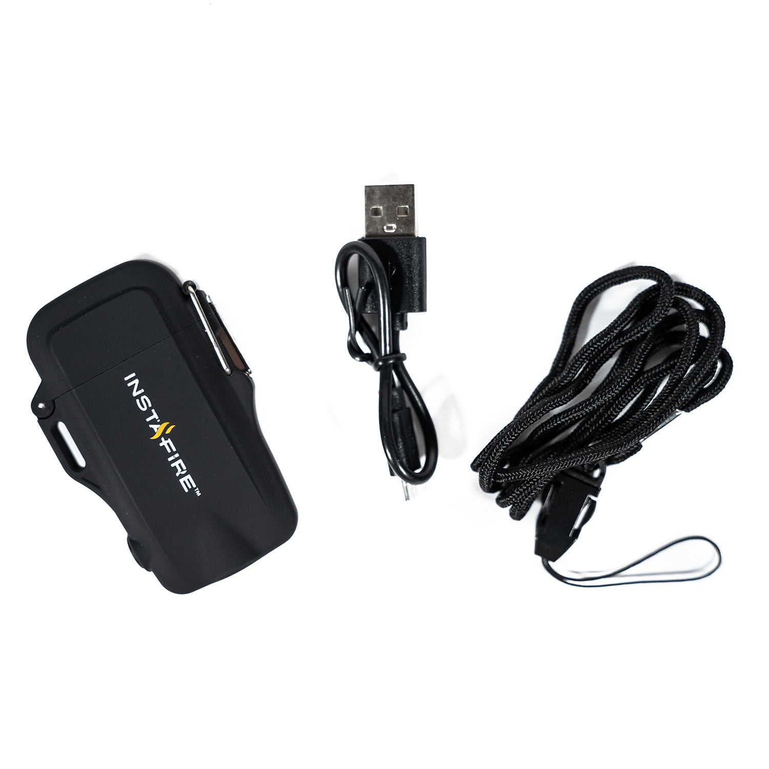 InstaFire Cross-Fire Mini Pocket Plasma Lighter with Flashlight