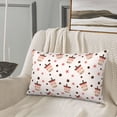 thumbnail image 5 of Rateoe Milk Tea Pattern Pillow Covers with Invisible Zipper(Pillows are not Included) Standard Pillowcases-14"x20", 5 of 6