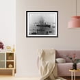 thumbnail image 3 of Historic Framed Print, S.S. IMPERATOR outward bound, 17-7/8" x 21-7/8", 3 of 9