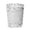 White, variant on Threaded Trash Can Lightweight Waste Basket Durable Garbage Bin For Kitchen Office Bedroom Bathroom(Gold-21.3X25X18Cm)