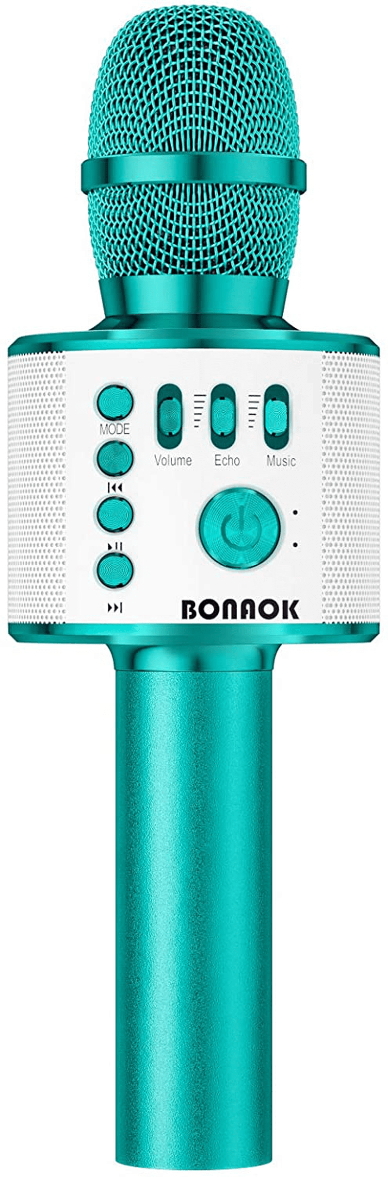 Portable Karaoke Machine Mic Speaker for Kids and Adults Home Party Birthday Rose Red BONAOK Karaoke Microphone Bluetooth Wireless