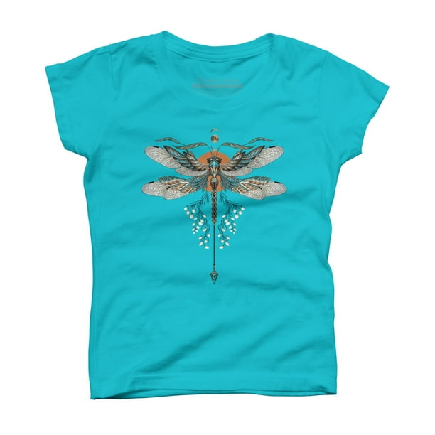 Download Design By Humans Dragonfly Girls Graphic Tee Design By Humans Walmart Com Walmart Com