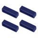 thumbnail image 1 of Anillos de Correa de Reloj Uxcell de Silicona para Correa de Reloj de 26mm de Ancho, Paquete de 4 en Azul Marino, 1 of 5