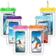 thumbnail image 1 of 6 Piece Universal Waterproof Phone Pouch Underwater Pouch Clear Phone Dry Bag with Lanyard Swimming-Black, 1 of 4