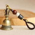 thumbnail image 2 of Sinyiin Brass Handle Loud Hand Bell Large Hand Bell for Weddings, School Classroom Game, 2 of 8