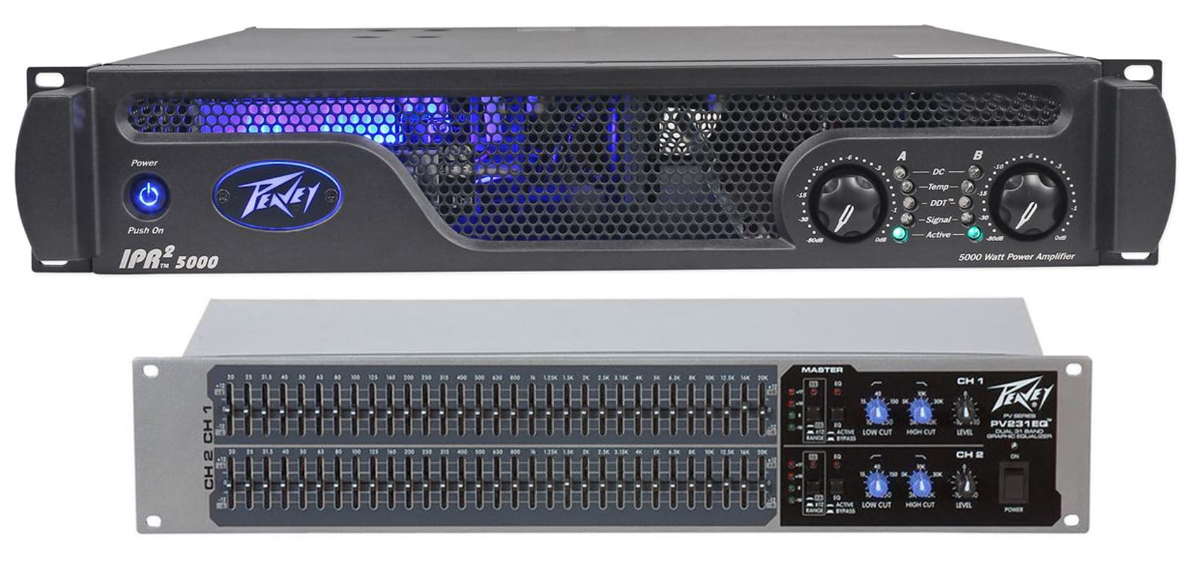 Peavey IPR2 5000 5,050 Watt Professional Class D Power Amplifier Amp