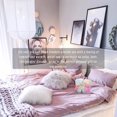 thumbnail image 4 of Fluffy Sofa Throw Blanket Decorative Long Plush Fuzzy Bed Throw for Couch Chair Bedroom Living Room, 4 of 9