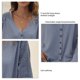 thumbnail image 3 of Suéter Tipo Cárdigan, Manga Larga Para Mujer, Top Informal Con Cuello En V Suelto Para El Trabajo ANGGREK Otros, 3 of 6