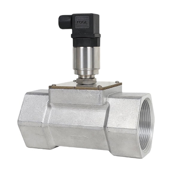 Liquid Turbine Flow Meter 4-20mA Flow Transmitter Pulse Output Water Diesel Chemical Oil Sensor Aluminum Alloy Fuel Meter