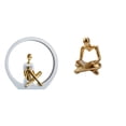 thumbnail image 1 of Figura De Niña Pensadora, Estatua De Mujer, Escultura Abstracta, Artesanía Creativa, Centro De Mesa, Dormitorio, Regalo Para Lectores, Estantería, Decoración Versátil Para Sala De Estar., 1 of 8