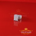 thumbnail image 2 of King of Bling's 925 Sterling White Silver Cinderella 4.20ct Cubic Zirconia Womens Ring Size 8, 2 of 12