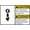 Warning Sign 1, variant on Enter Here Sign, 8"x12" Aluminum Metal Traffic Wall Decor Sign, Directional Signage