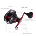 thumbnail image 4 of Filfeel Lure Reel,Digital Display Casting Reel Lure Fishing Line Wheel Long Throwing Metal Spool Right Hand,Reel, 4 of 8