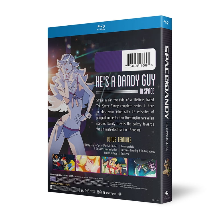 Crunchyroll, Space Dandy: The Complete Series, 26 episodes, PG-13